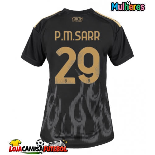 Camisa de Futebol Juventus Pape Matar Sarr #29 Equipamento Alternativo Mulheres 2026-27 Manga Curta